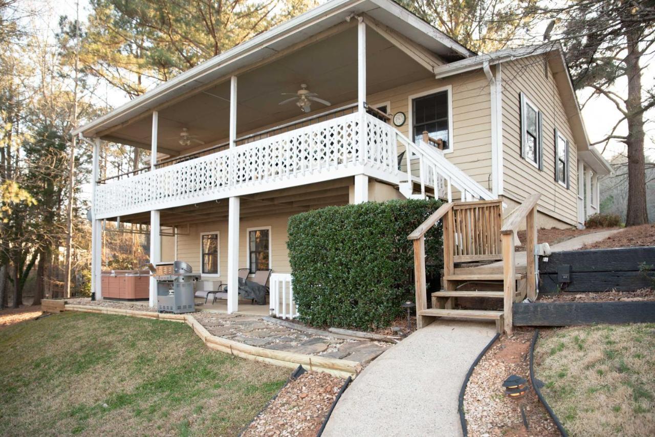 Lakefront Cottage With Private Hot Tub! Buckhead Exteriör bild